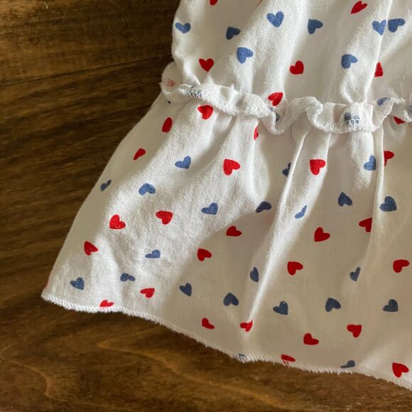 Faded Glory Patriotic Heart Print Skort Girls' 18 Months - Picture 6 of 8